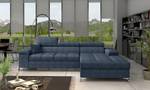 Ecksofa RICA Blau - Ecke davorstehend rechts