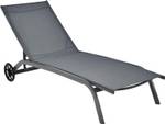 Chaises relax  NP10206GR Gris - Métal - 61 x 36 x 160 cm