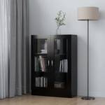 Vitrinenschrank 3005130-1 Schwarz - Höhe: 115 cm