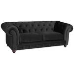 Orleans Sofa 2,5-Sitzer Schwarz