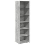 Highboard DE2057 Grau - Holzwerkstoff - 41 x 185 x 50 cm