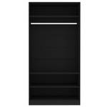 Kleiderschrank 298537-1 Schwarz - Breite: 100 cm