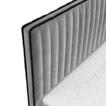 Boxspringbett Rhodes Grau - Breite: 182 cm