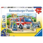 Feuerwehr und Polizei Puzzle