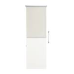 Lot de 3 stores enrouleurs beige 70 x 210 x 4 cm