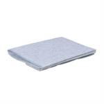 Lot de 2 poches de lit en feutre Gris - Textile - 25 x 34 x 3 cm