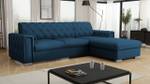 Ecksofa Roma Blau - Ecke davorstehend rechts