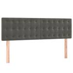 Boxspringbett 3017268-20 Dunkelgrau - 144 x 203 cm