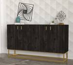 Sideboard 4 Türig Braun - Holzwerkstoff - 150 x 84 x 37 cm