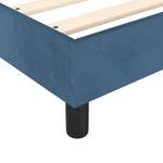 Cadre de lit 3016030-4 Bleu foncé - 203 x 35 cm