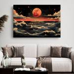 Bild Landschaft Mond I 70 x 50 cm