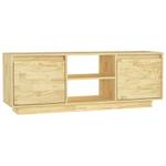 TV-Schrank D586 Braun - Massivholz - 30 x 40 x 110 cm