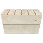 Garten-Lounge-Set Braun - Massivholz - Holzart/Dekor - 60 x 30 x 60 cm