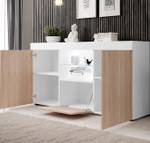 Sideboard Natolia Sonoma Trüffel Dekor - Weiß