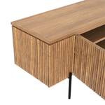 Meuble TV Gordes Marron - Bois massif - 160 x 55 x 160 cm