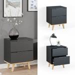 Commode Neptune anthracite/sonoma petit 45 x 60 cm