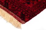 Teppich Afghan XXI Rot - Textil - 127 x 1 x 215 cm