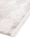 Tapis Davos Flawless Blanc crème - Gris - 62 x 120 cm