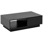 Couchtisch Regular Ⅱ Schwarz - Holzwerkstoff - Holz teilmassiv - 55 x 32 x 95 cm