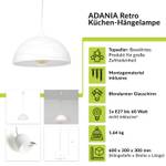 Lustre suspension ADANIA Blanc