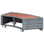 Spa Polyrattan 299442 Braun - Grau - Metall - 45 x 25 x 92 cm