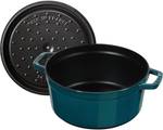 Kasserolle Cocotte Blau - Naturfaser - 2 x 19 x 28 cm