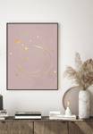 Goldener Mond Poster