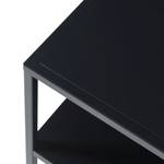 Table basse Solund Imitation frêne noir - 60 x 45 x 60 cm