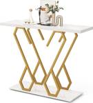 Table Console VH33434ITFR Doré - Métal - 30 x 80 x 100 cm