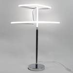 Lampe design à poser LED losangée Gris - Matière plastique - 53 x 63 x 53 cm