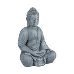 Statue de Buddha 70 cm Gris - Matière plastique - Pierre - 45 x 70 x 35 cm