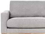 3-Sitzer Sofa SIGGARD Grau - Eiche Hell