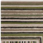 Tapis de salon moderne en laine NETO Vert - 160 x 230 cm