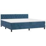 Boxspringbett 3017268-18 Dunkelblau - Breite: 200 cm