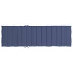 Sonnenliegen-Auflage 3005774-6 Marineblau