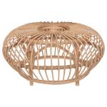 Couchtisch NETA Beige - Rattan - 74 x 40 x 74 cm