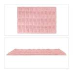 Descente de bain en coton 60x40 cm Rose clair