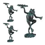 Statue de jardin taille M en lot de 3 22 x 30 cm