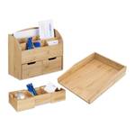 3 tlg. Schreibtisch Organizer Set 25 x 34 cm