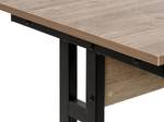 Schreibtisch CREEK Schwarz - Braun - Grau - Holzwerkstoff - 120 x 76 x 48 cm