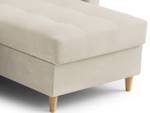 Ecksofa DELLO Creme