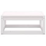 Salon de jardin (lot de 5) 3009862 Blanc - Bois massif - Bois/Imitation - 70 x 30 x 70 cm