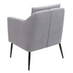 Fauteuil de salon H93a Gris lumineux