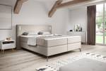 Boxspringbett LANCO Beige - Breite: 180 cm