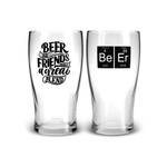 Set) (2er Friends Bierglasset