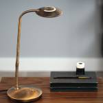 Lampe de table Zenith LED Fer - 1 ampoule - Bronze