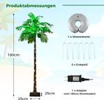 LED-Lichtern Palme mit