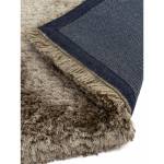 Tapis shaggy tufté main confort SPLASH Taupe - 160 x 230 cm