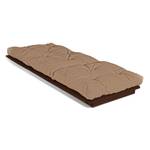 Futon Stuhl LAYTI-90, Buchenholz Beige