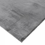 Tapis shaggy EMOTICO 60x110 gris Gris - 60 x 110 cm